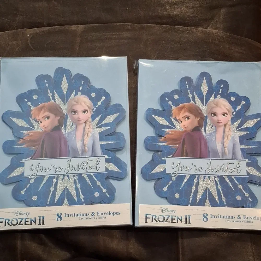 Disney Frozen II Birthday Party Invitations